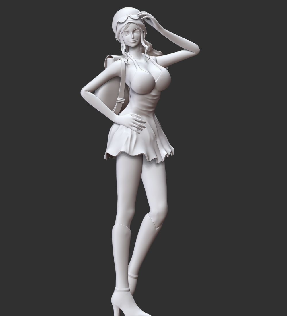 One Piece - Nico Robin 3D print model_10