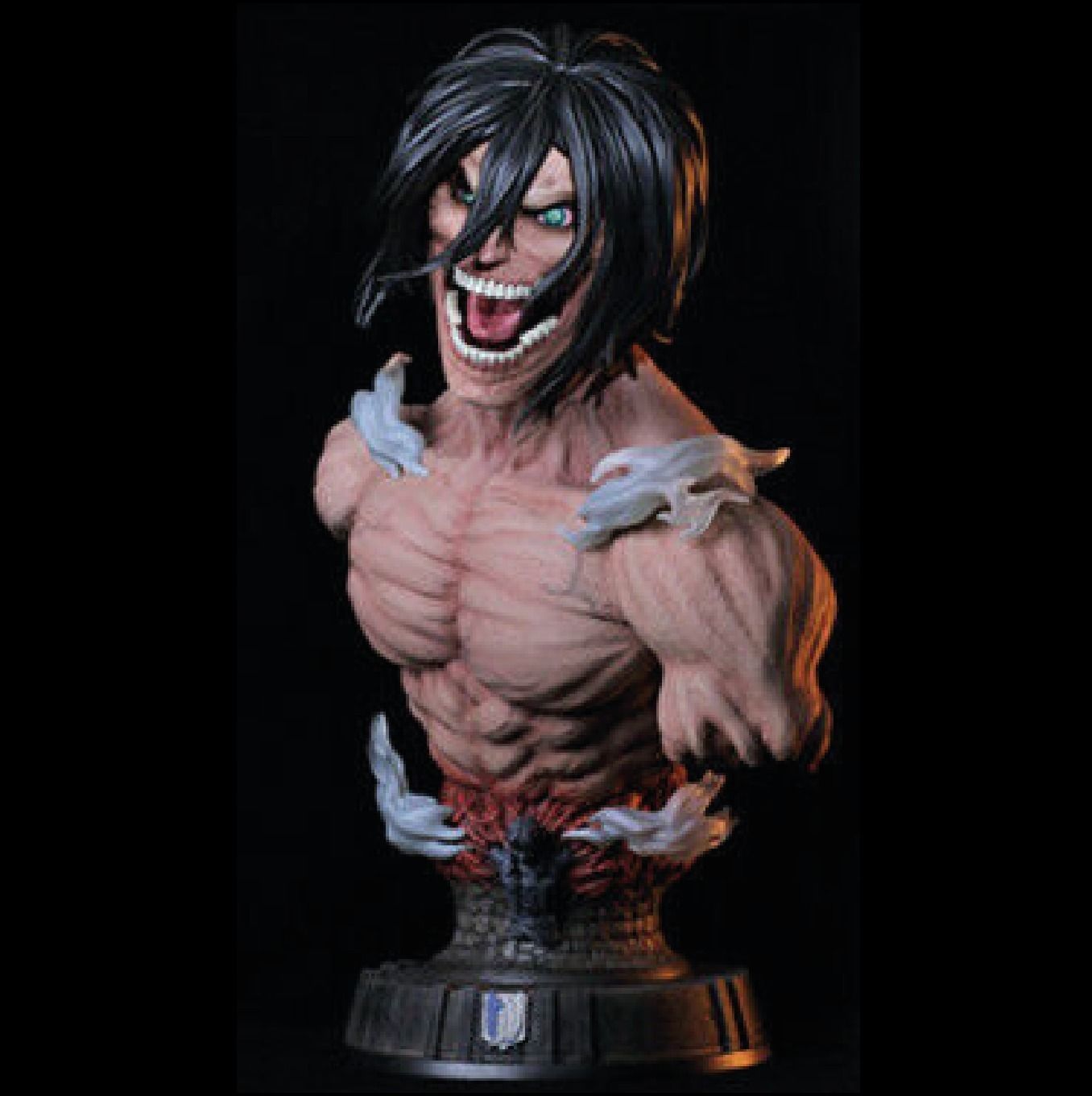 Pack bust titan SNK 3D print model_5