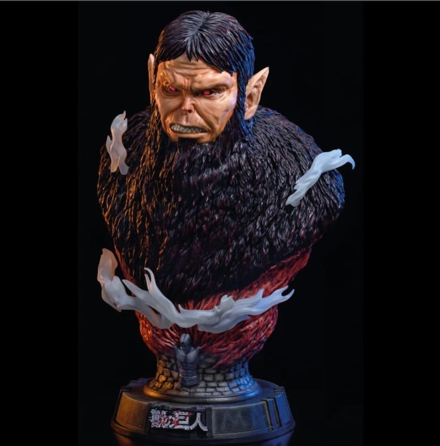 Pack bust titan SNK 3D print model_15