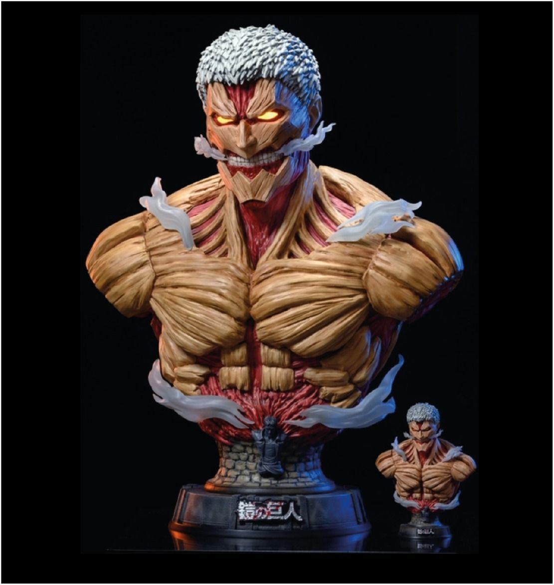 Pack bust titan SNK 3D print model_18