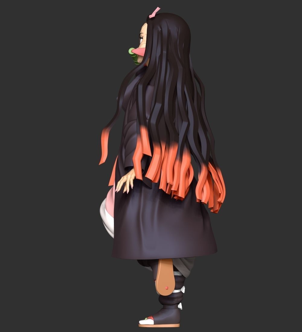 Demon Slayer - Nezuko Kamado 3D print model_9