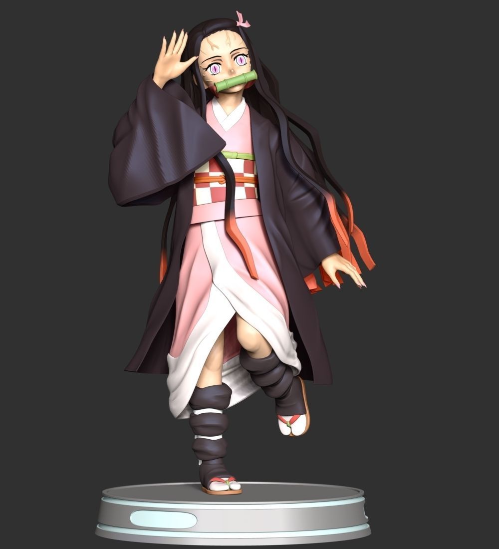 Demon Slayer - Nezuko Kamado 3D print model_10