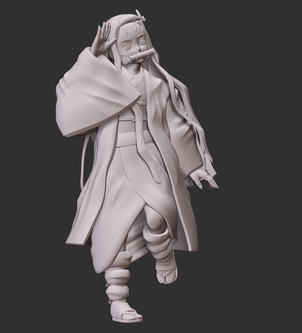 Demon Slayer - Nezuko Kamado 3D print model_11