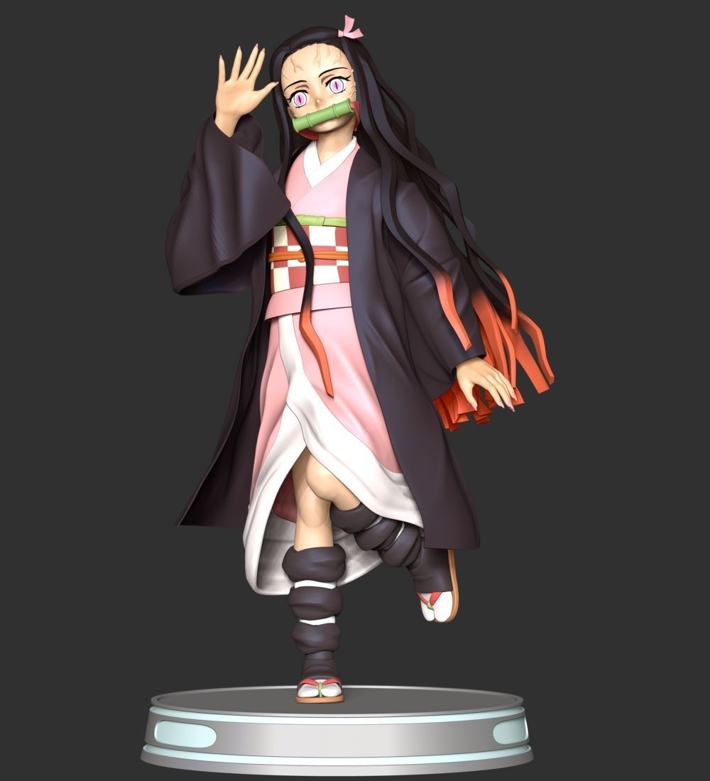 Demon Slayer - Nezuko Kamado 3D print model_1
