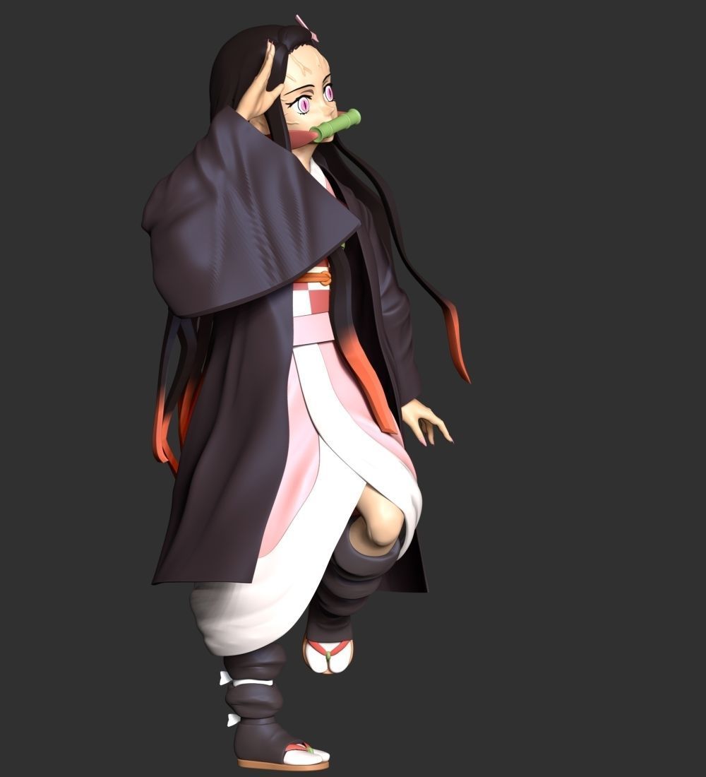 Demon Slayer - Nezuko Kamado 3D print model_7