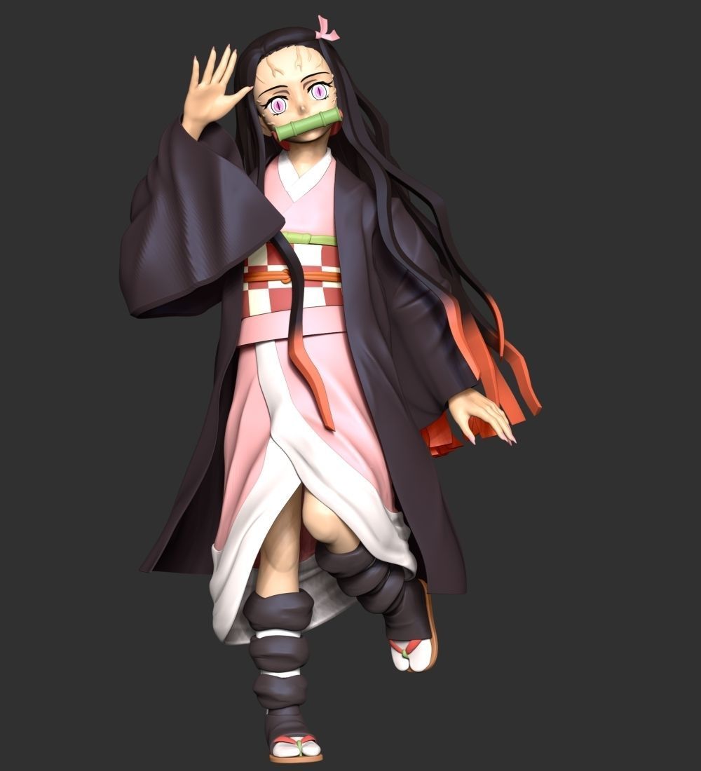 Demon Slayer - Nezuko Kamado 3D print model_2
