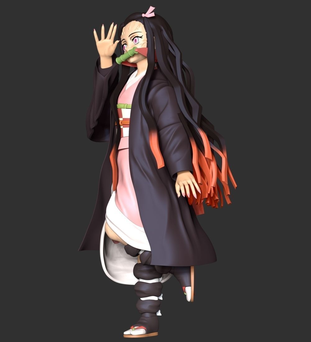 Demon Slayer - Nezuko Kamado 3D print model_6