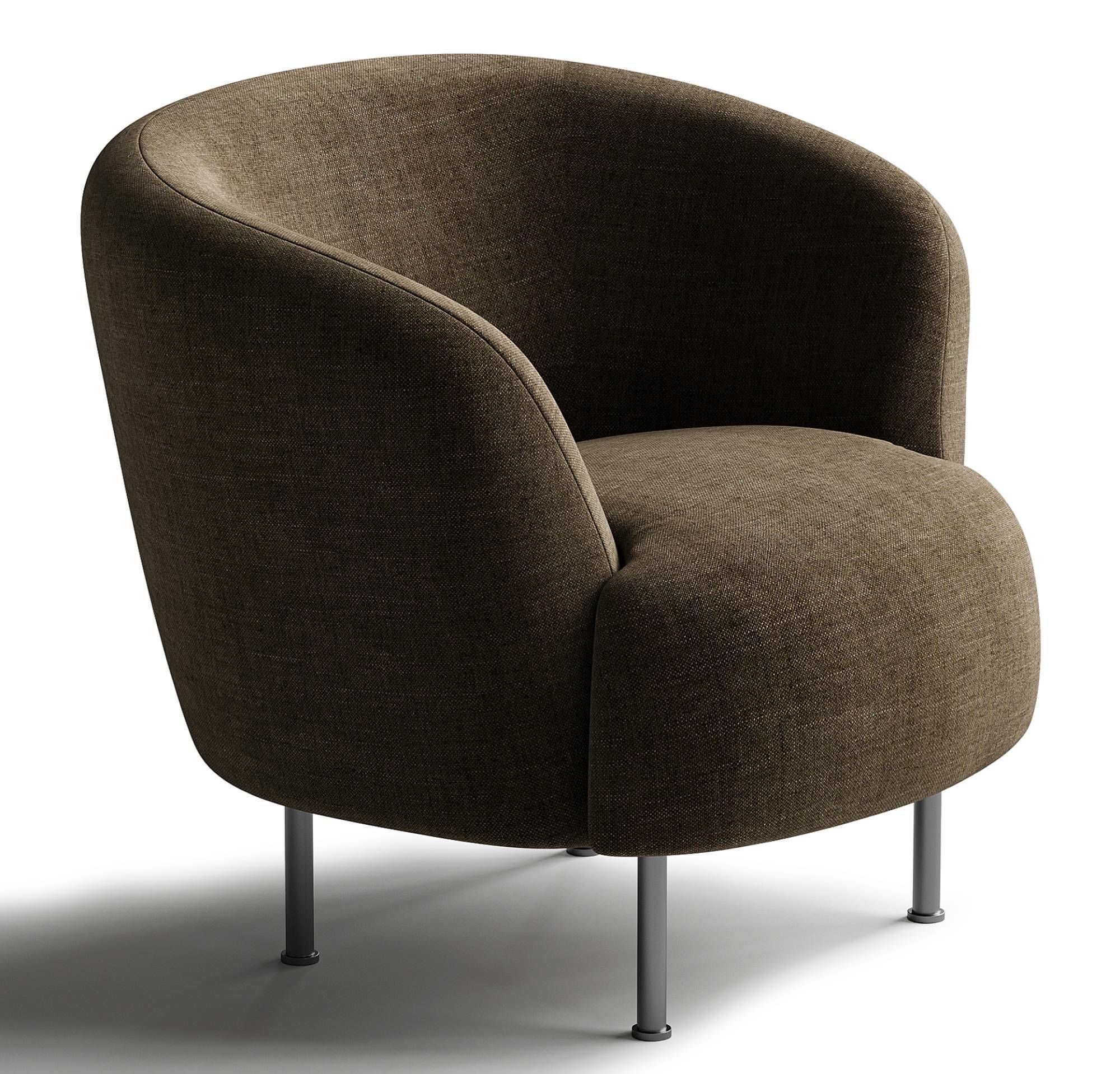 Kragelund Gran Armchair Low-poly 3D model_2