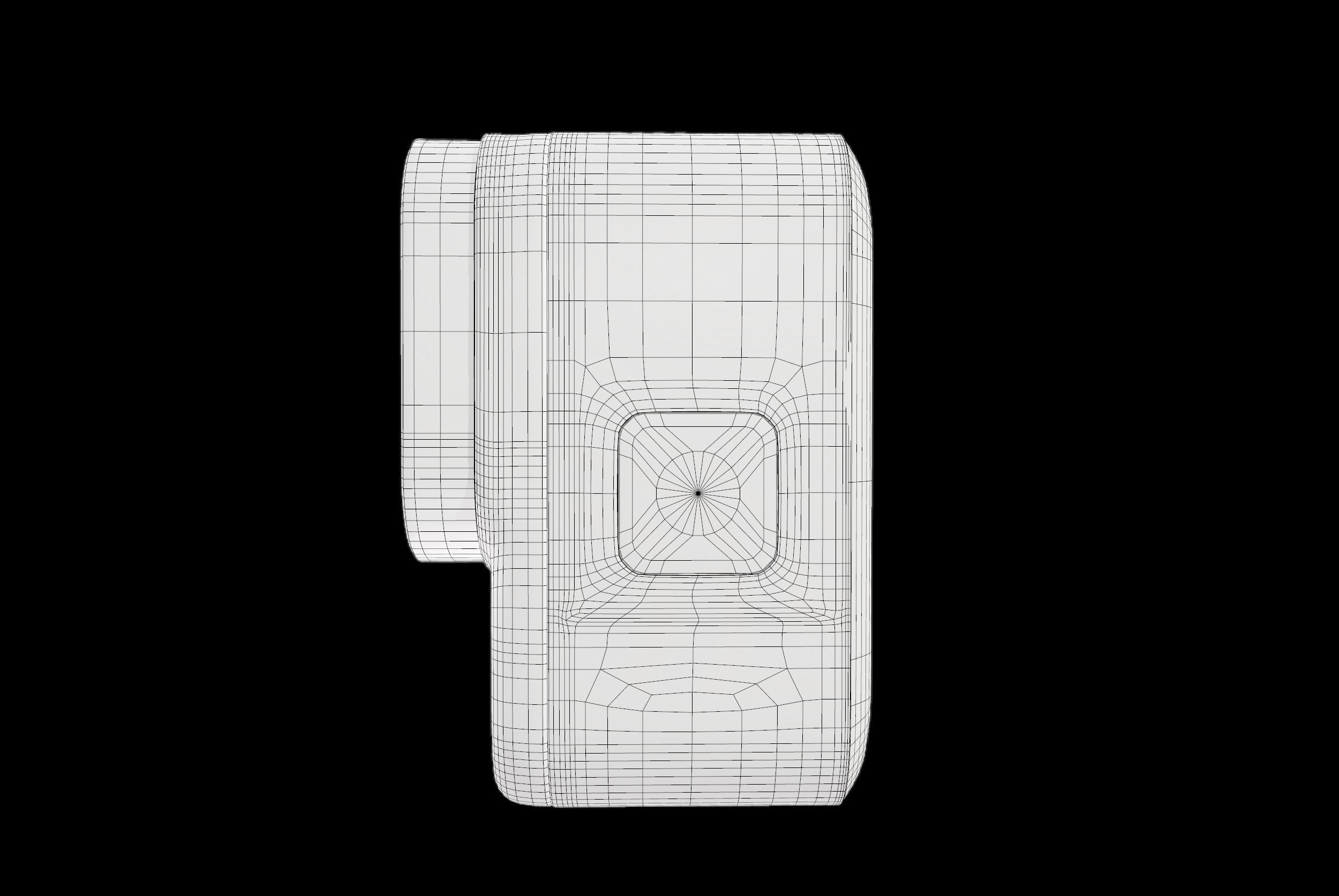 Go Pro HERO 8 Black Low-poly 3D model_7