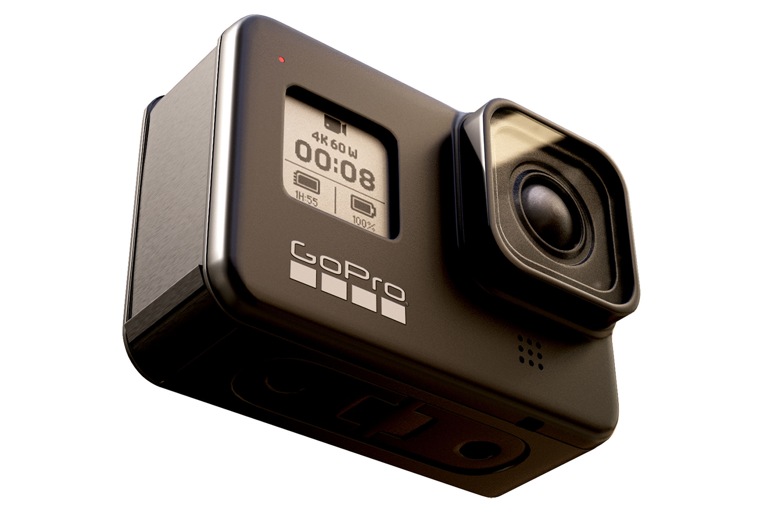 Go Pro HERO 8 Black Low-poly 3D model_5