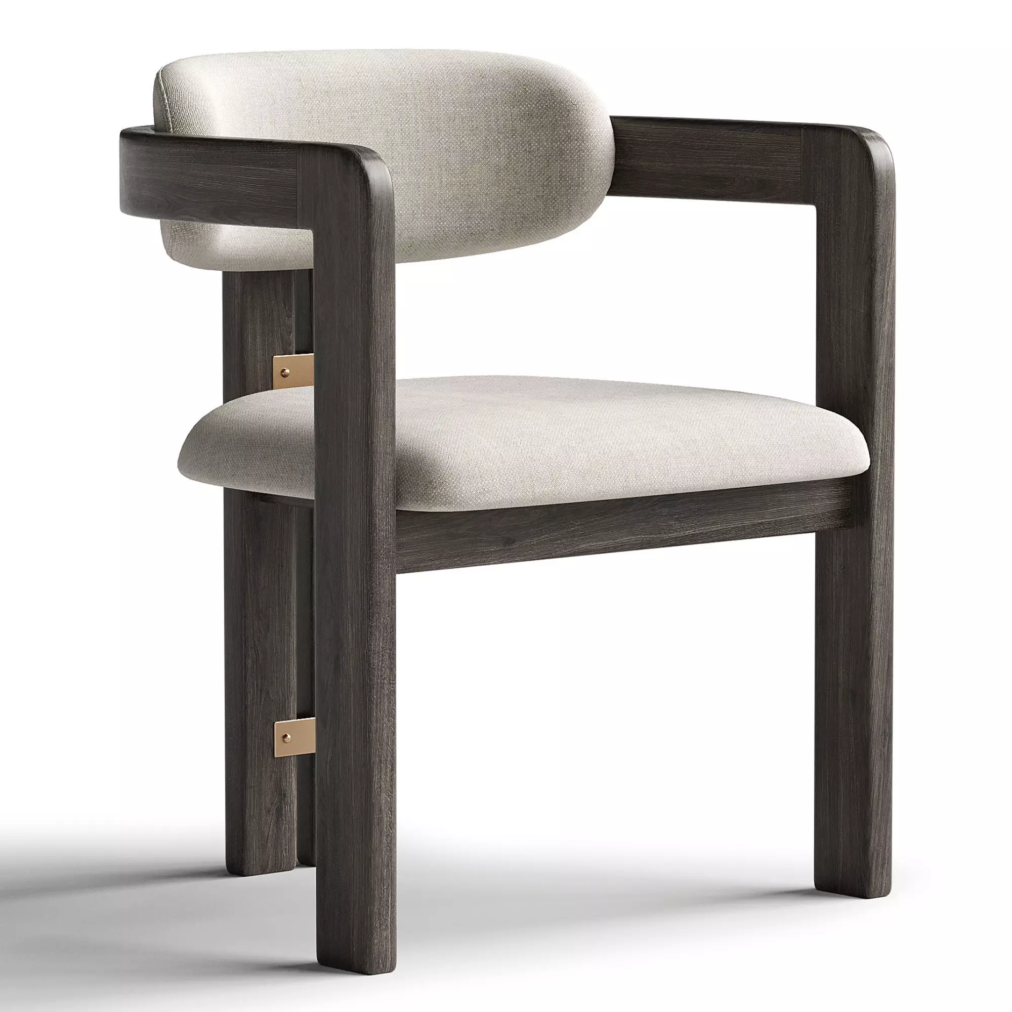 KIBO CHAIR Low-poly 3D model_0