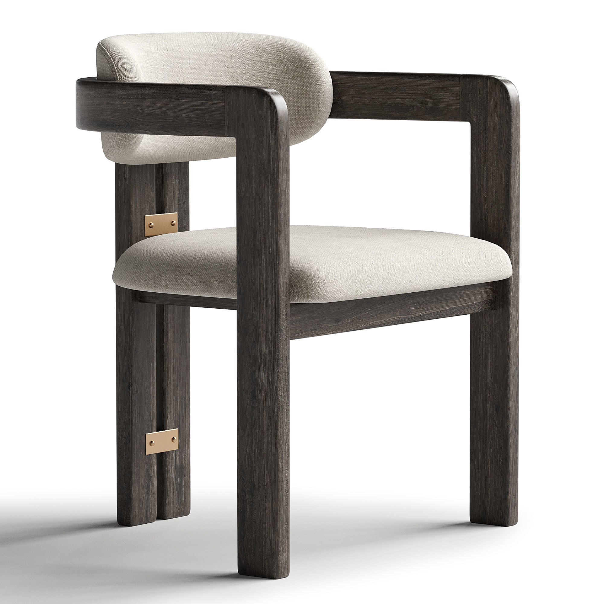 KIBO CHAIR Low-poly 3D model_1