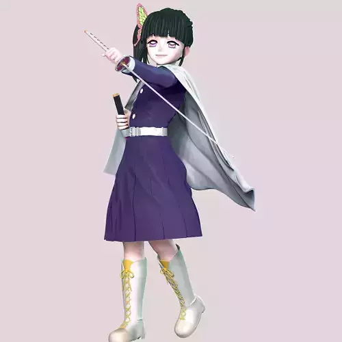 Demon Slayer - Kanao Tsuyuri 3D print model