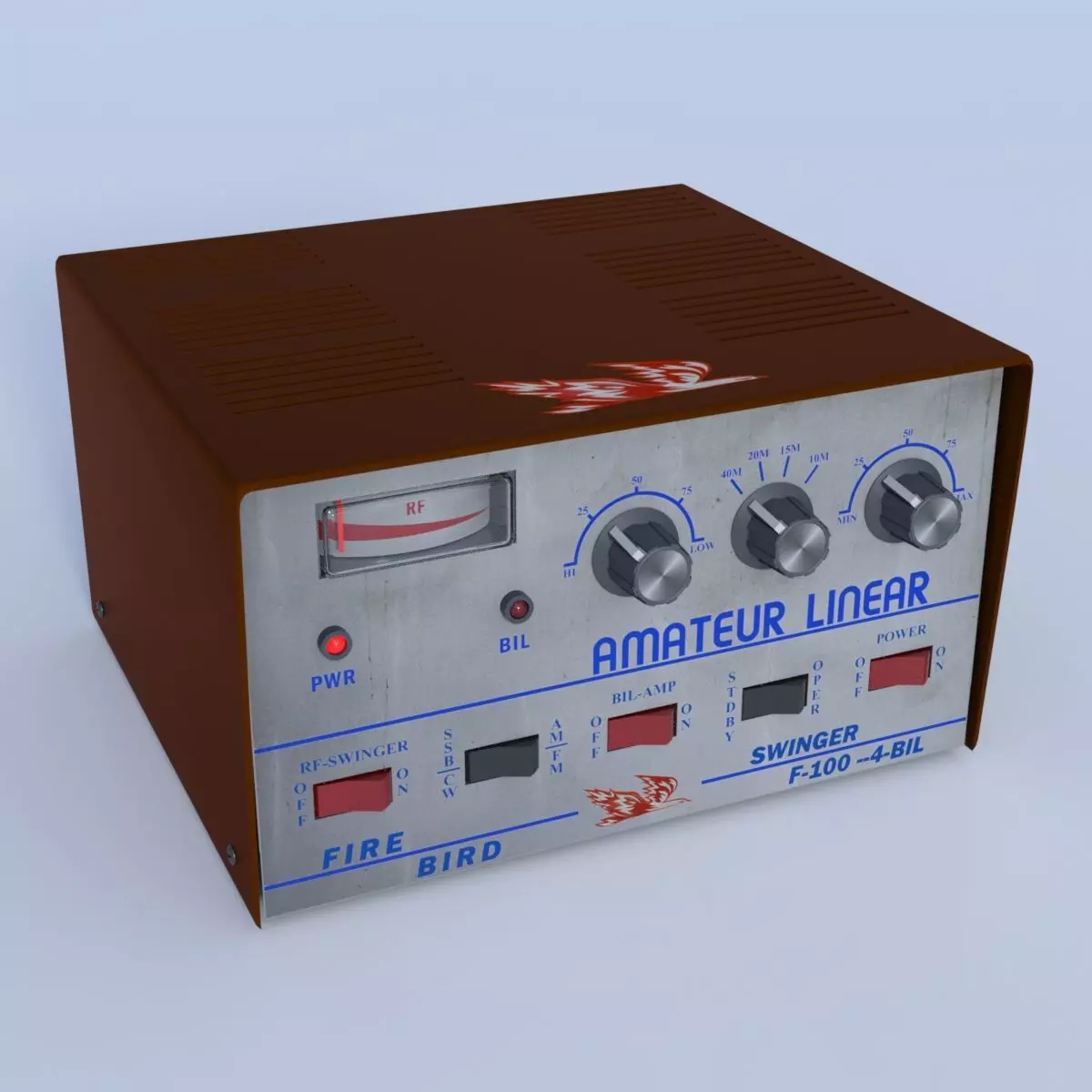 Fire Bird - Swinger F-100-4-BIL 3D model_0