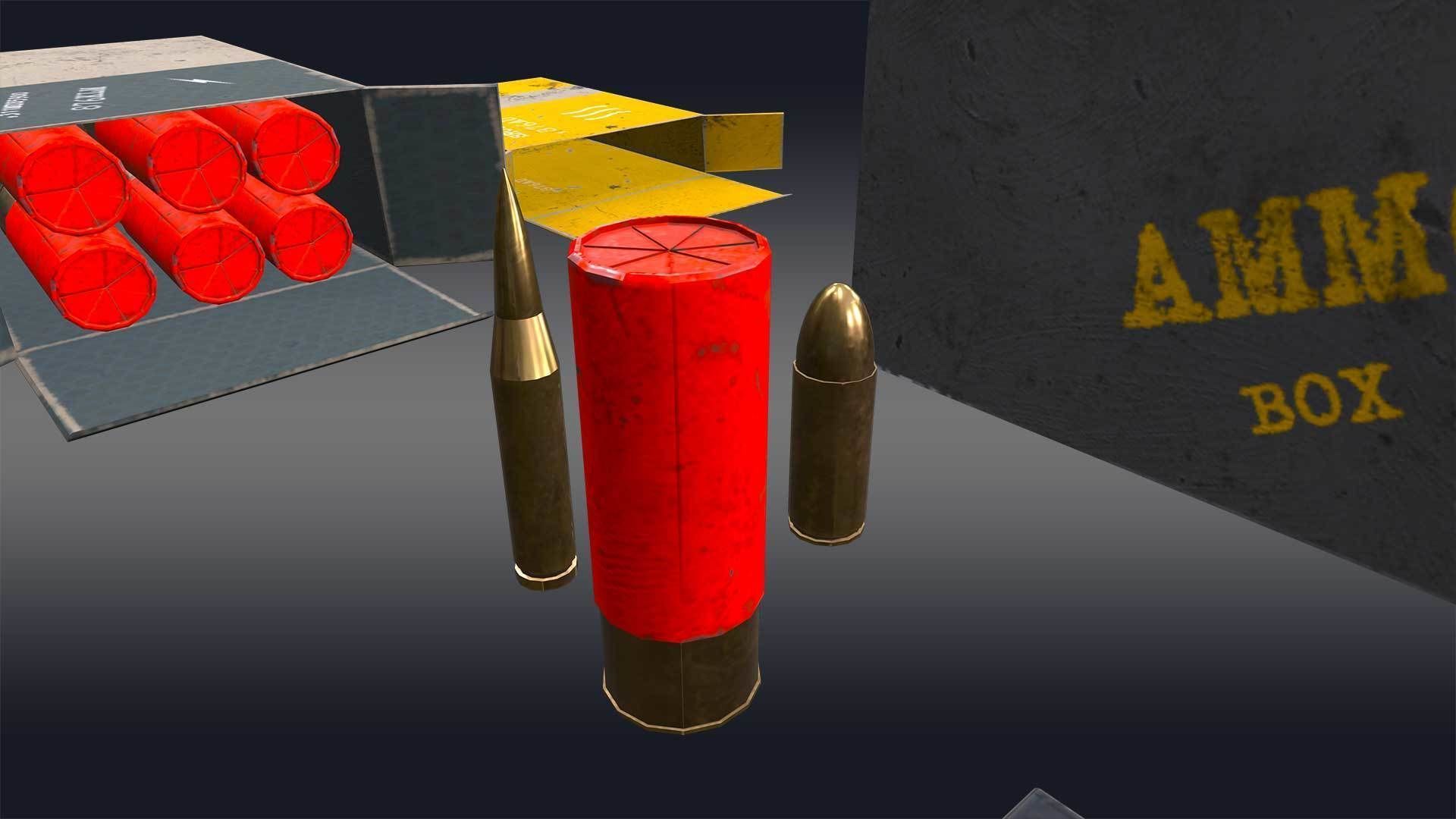 FPS Ammo Pack 3D model_6