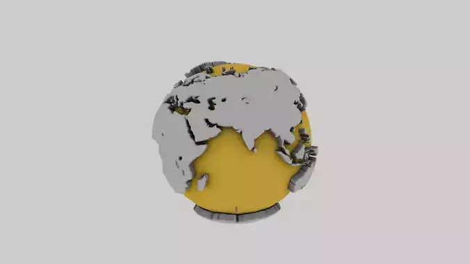 3d Globe model
