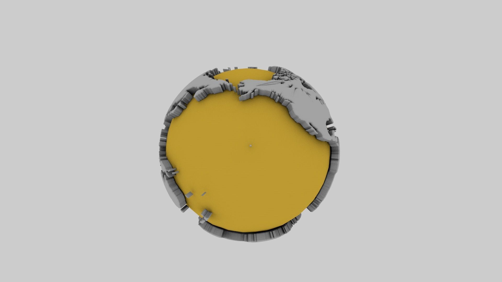 3d Globe model 3D model_3