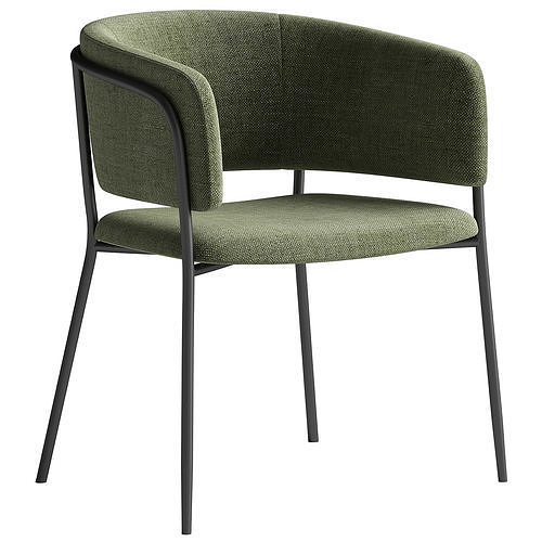 Runnie chair Low-poly 3D model