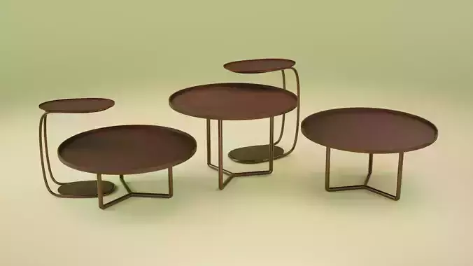 Modern Designer Table 3D Model
