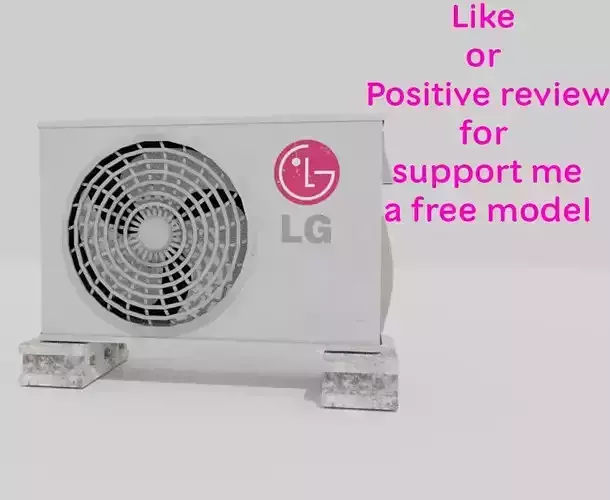 Air condensing unit with 2K texture