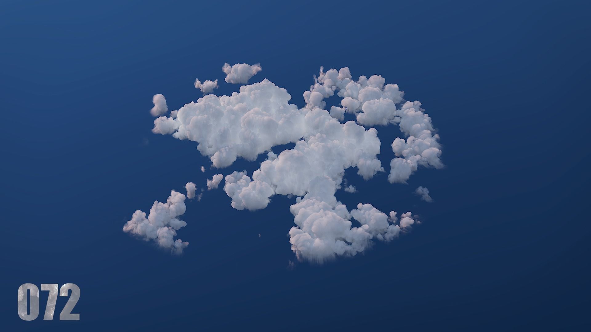 100 Model 3D Fire Smoke Explosions Clouds Collection 3D model_20