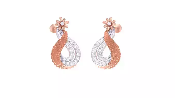 High Jewelry Earrings 3dm stl 3dm stl obj mtl 3mf details