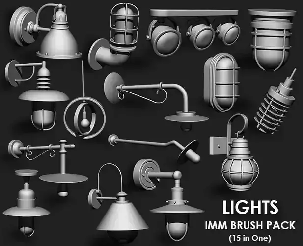 Lights IMM Brush Pack 15 in One