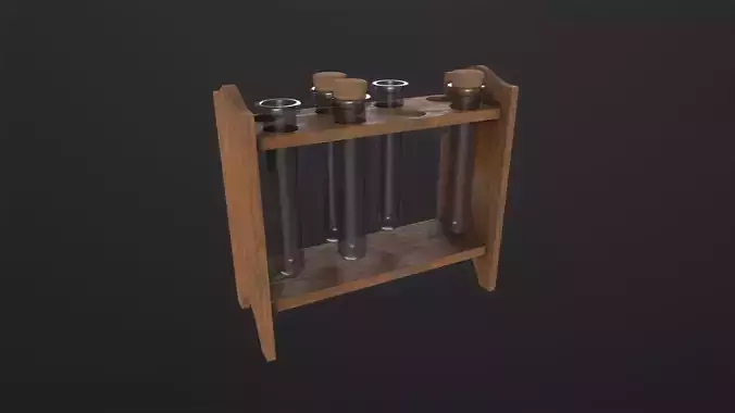 Flask Stand 3D Model