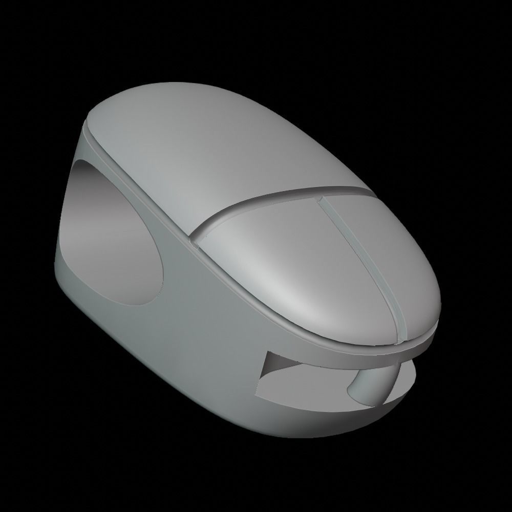 Keyboard-necklace 3D print model_4