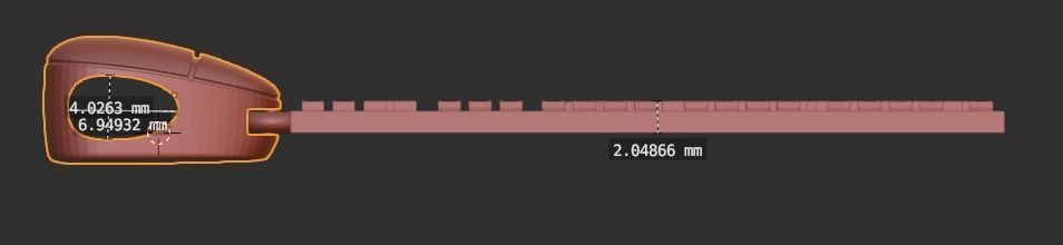 Keyboard-necklace 3D print model_7
