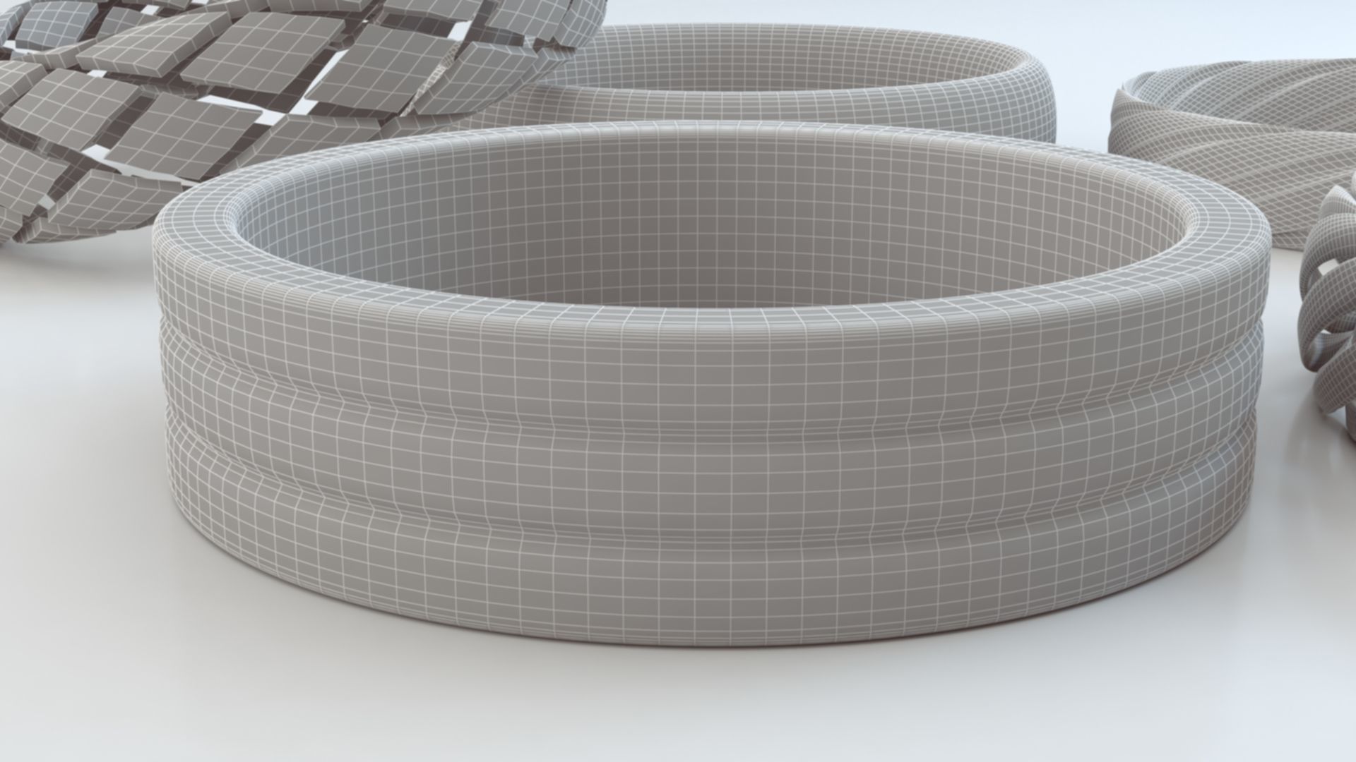 Rings 3D print model_17