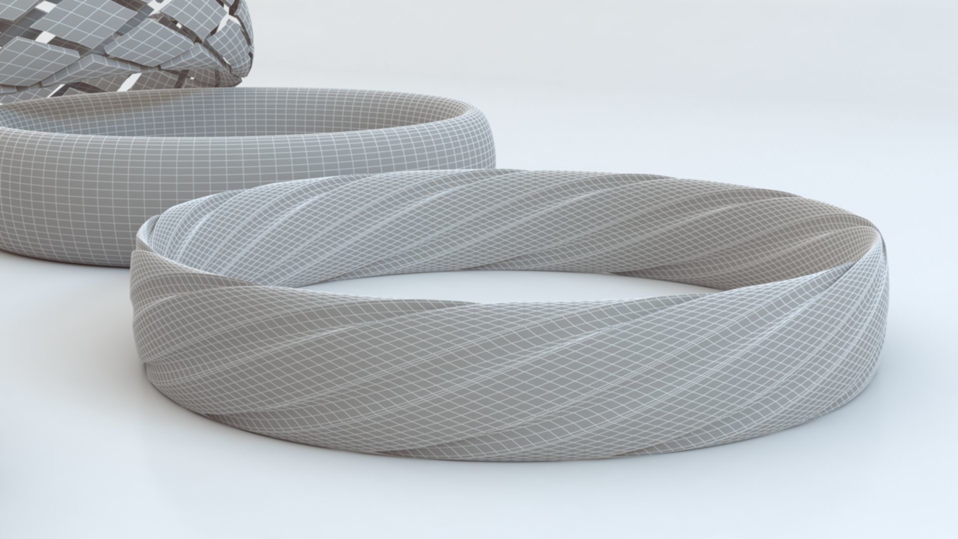 Rings 3D print model_15