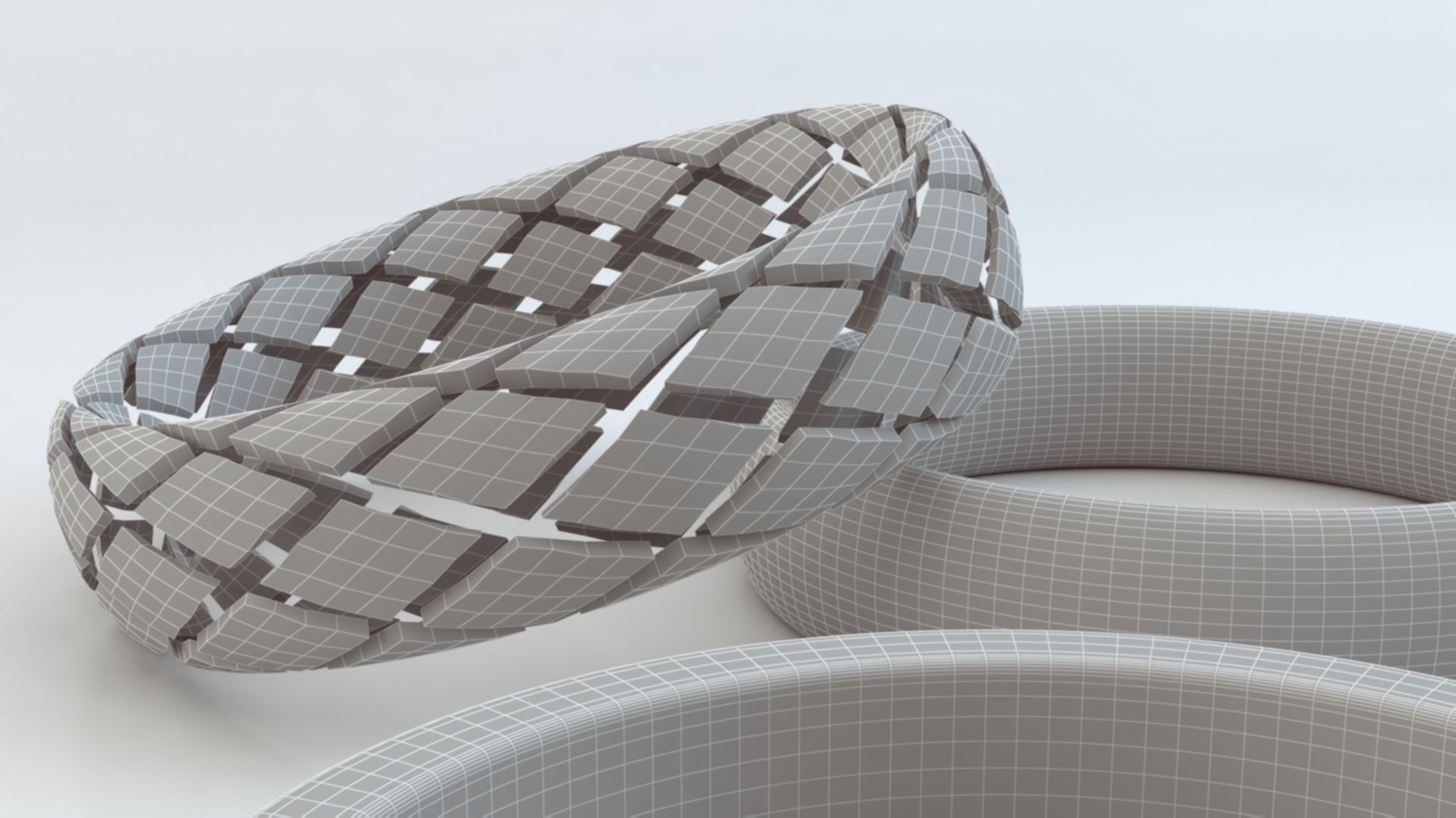 Rings 3D print model_14