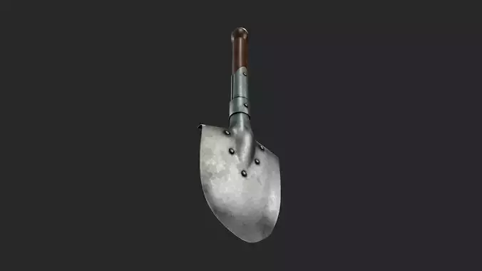 Military Old Shovel - Tutorial Included