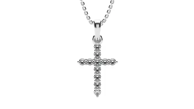 Cross pendant 2  3D print model