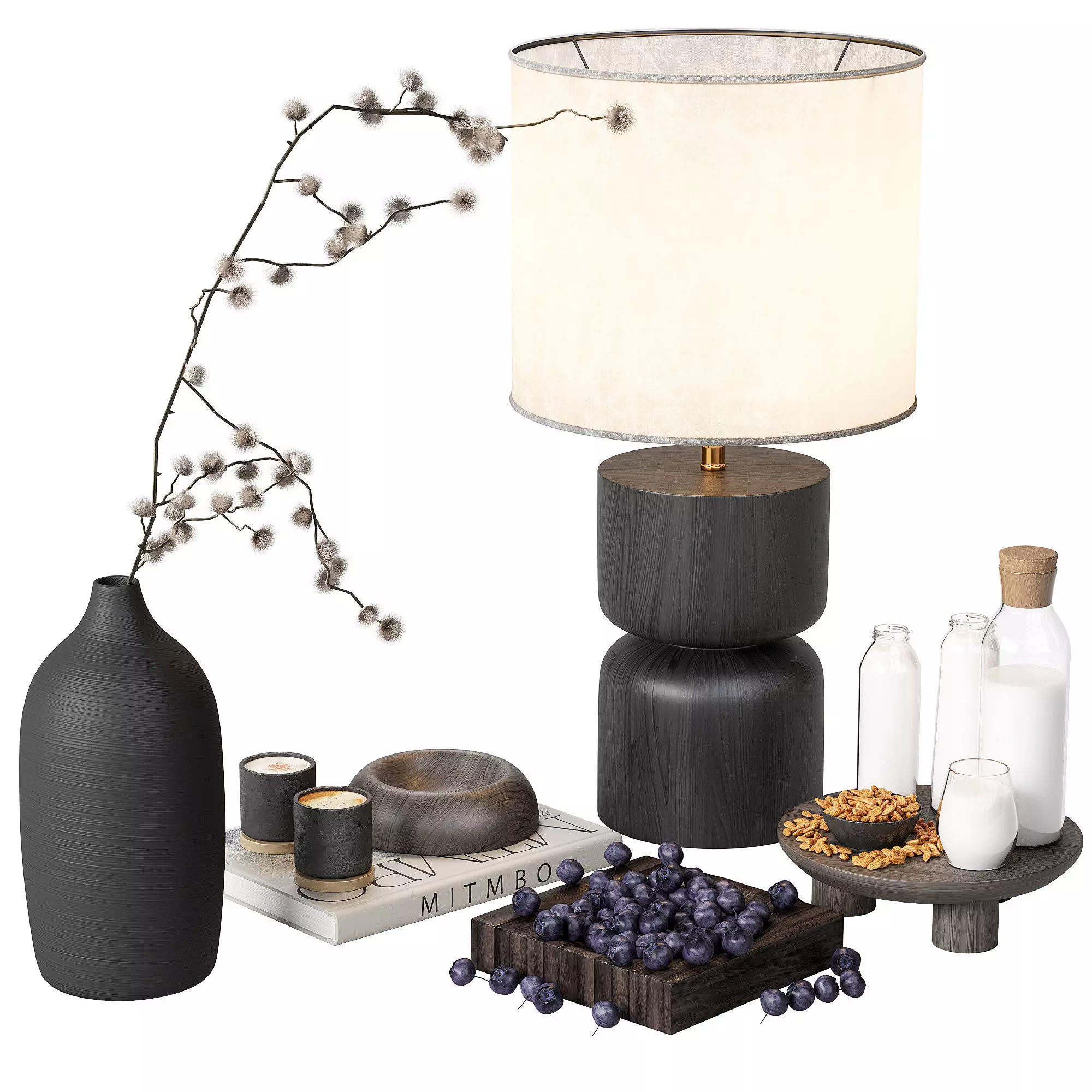 Decorative set 17 3D model_0