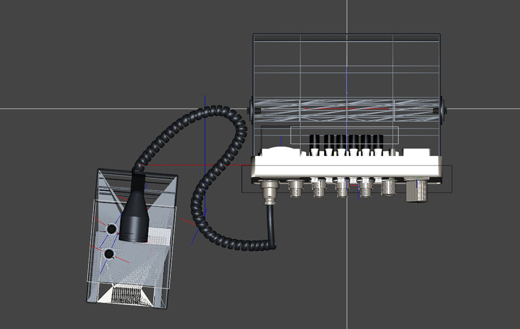 President Jackson II classic CB Radio 3D model_6