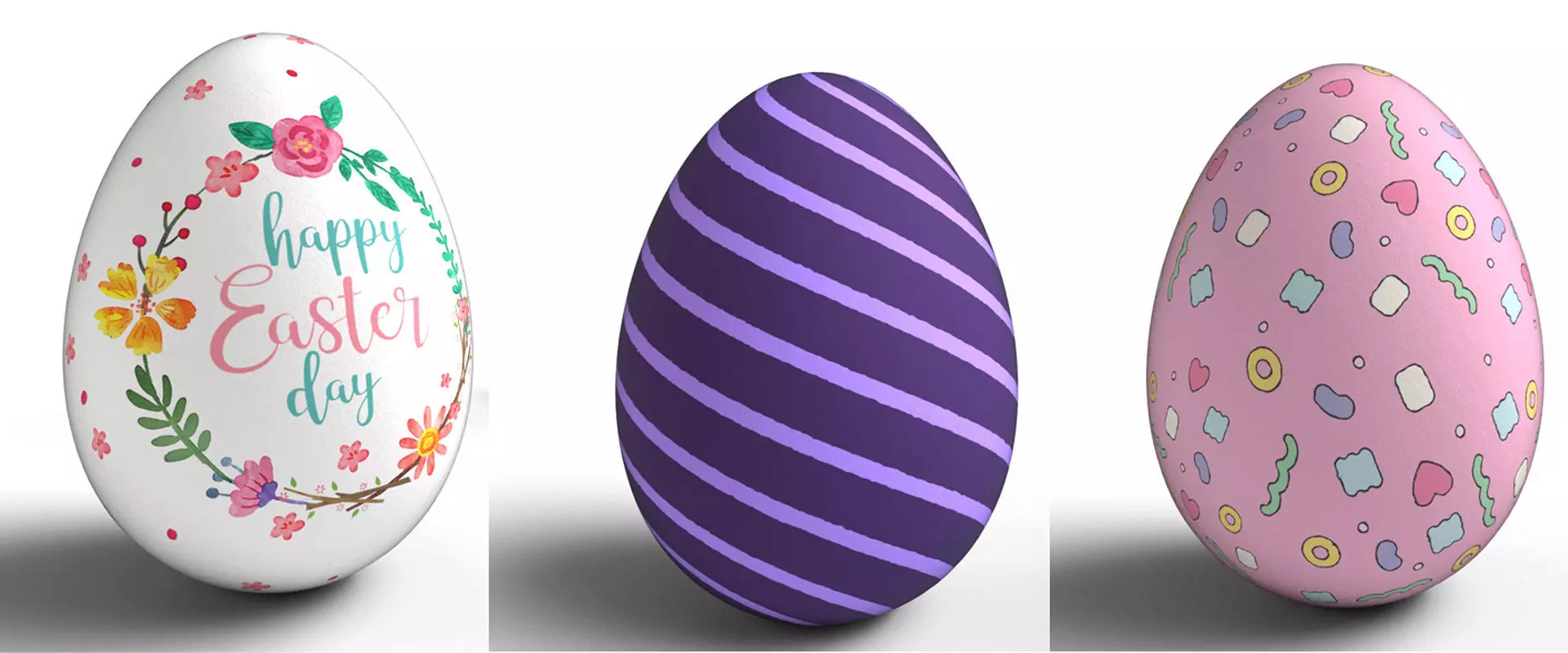 Easter Eggs 3D model_0