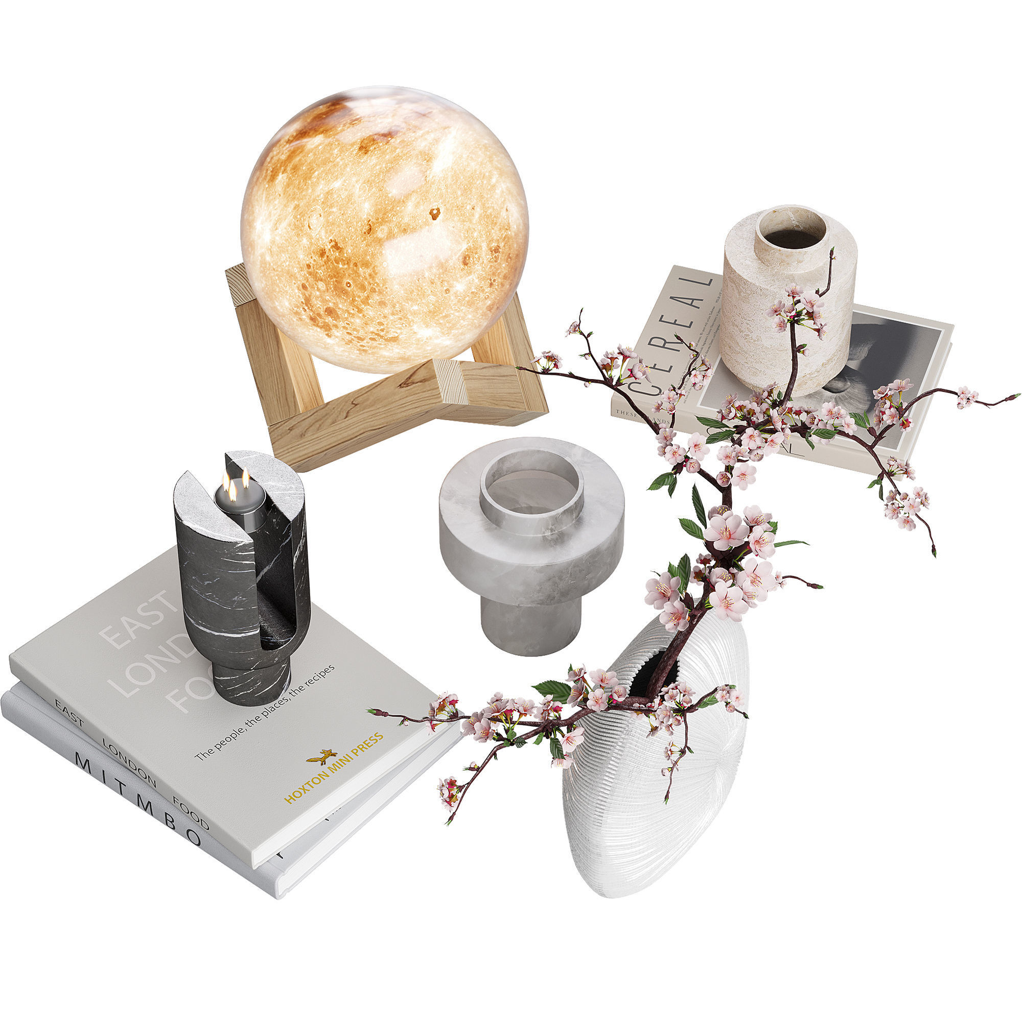 Decorative set 21 3D model_1