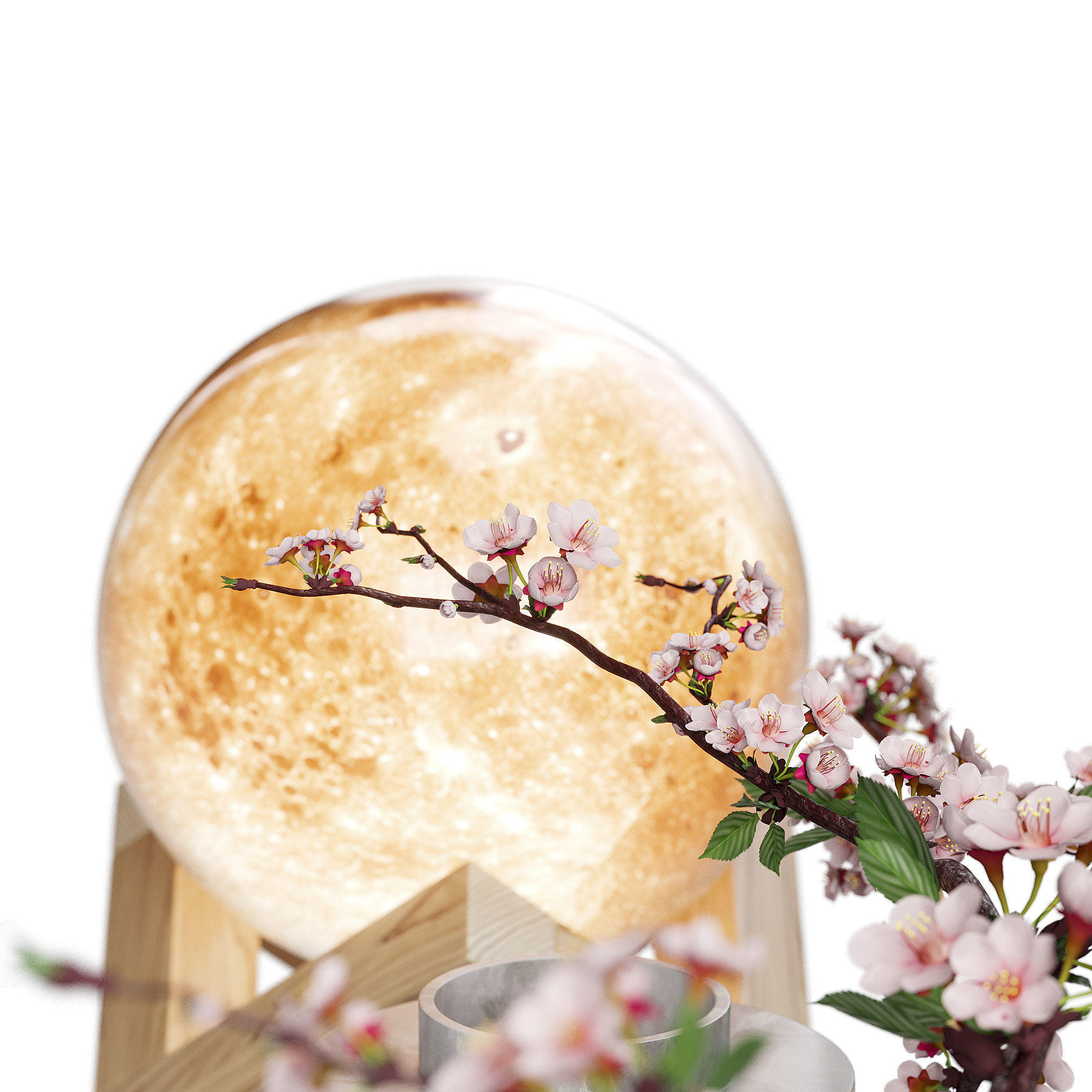 Decorative set 21 3D model_3