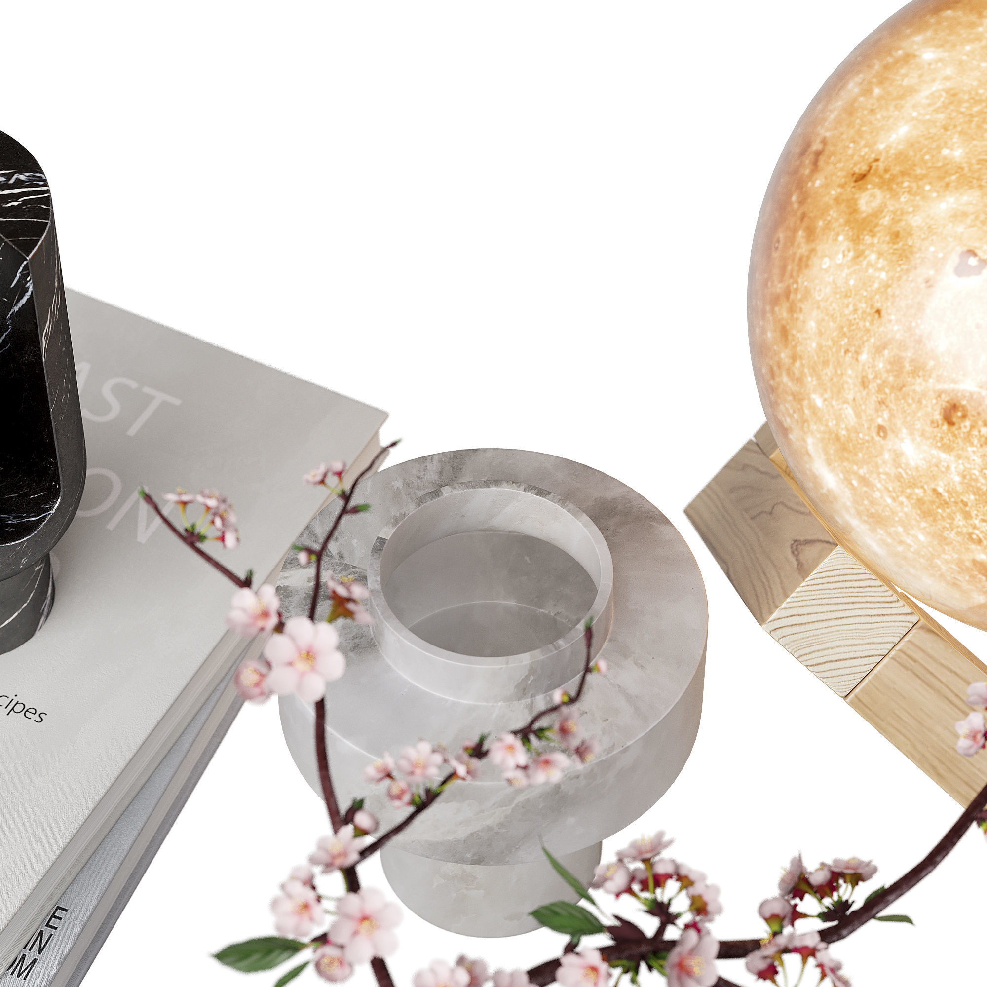 Decorative set 21 3D model_4