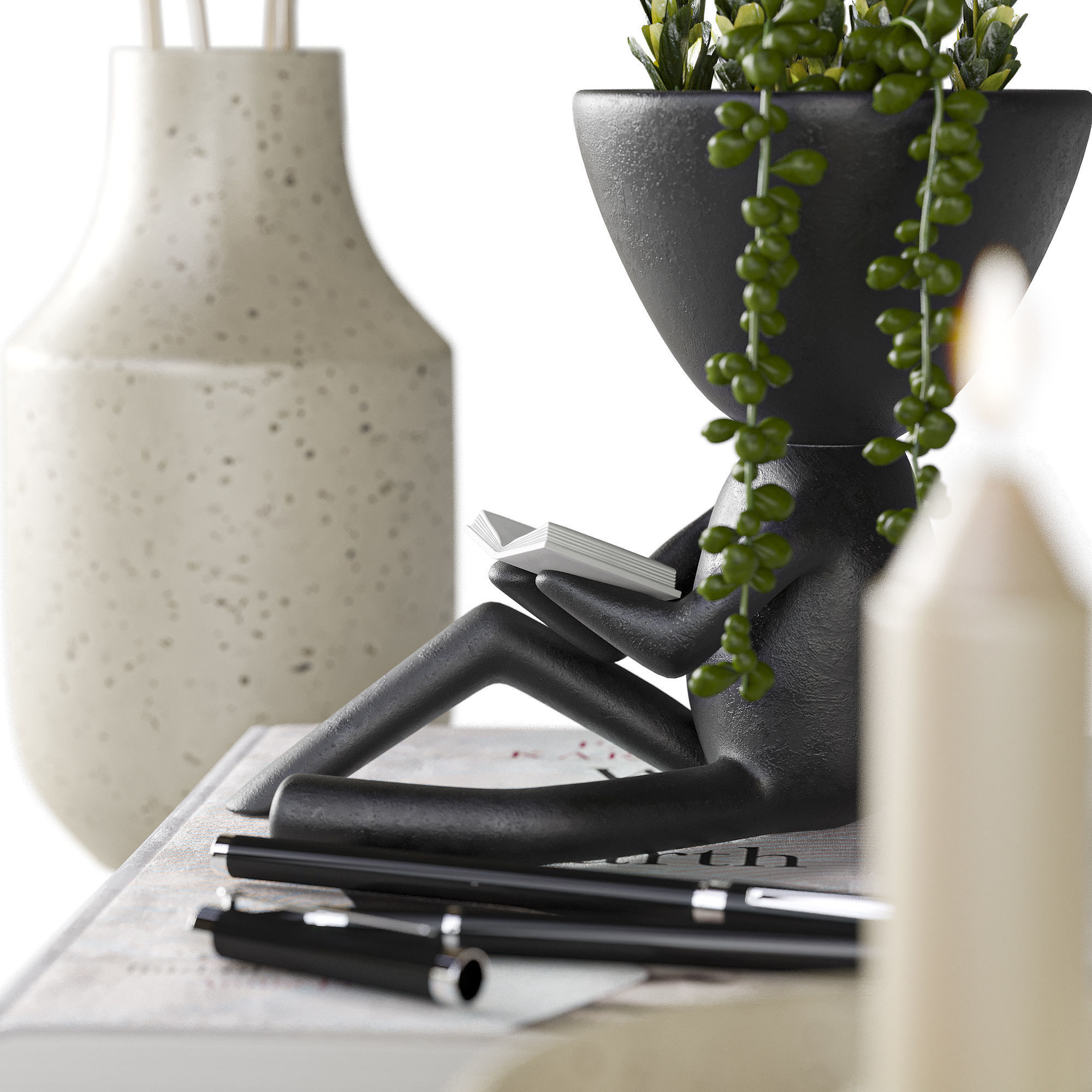 Decorative set 30 3D model_2