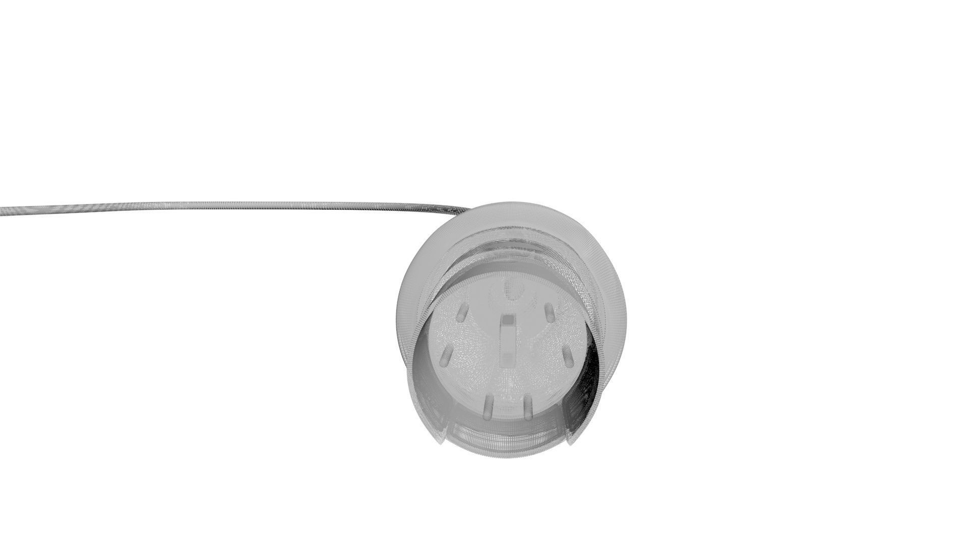 Retro Computer Keyboard 3D model_34