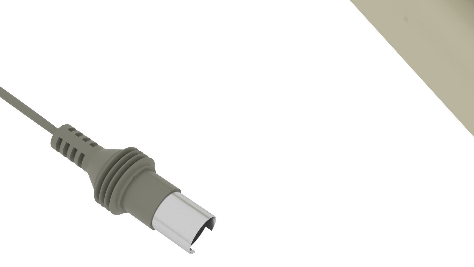 Retro Computer Keyboard 3D model_21