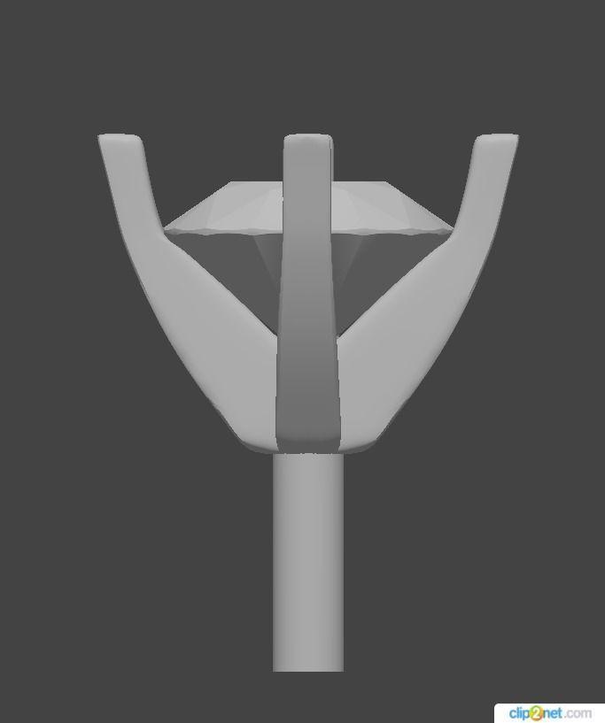 Head Round Ring 4 1mm 3D print model_1