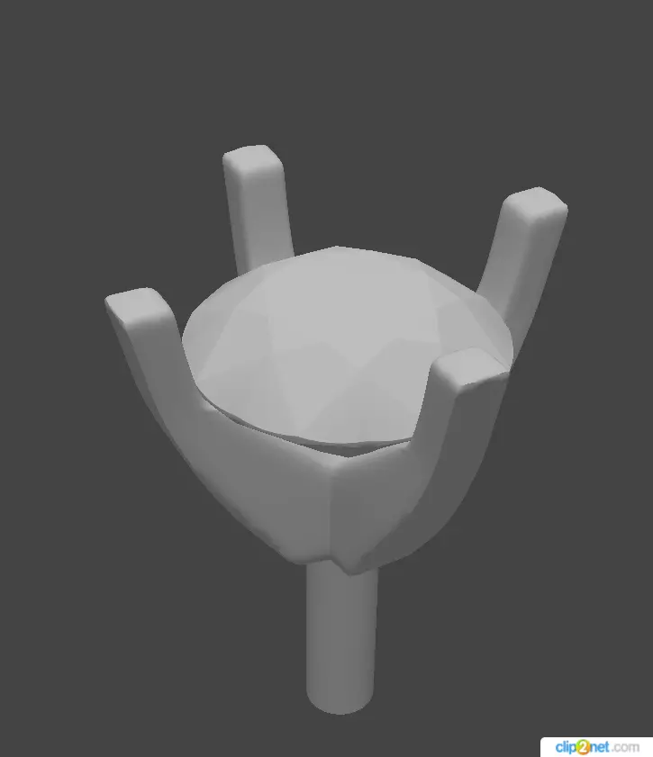 Head Round Ring 4 1mm 3D print model_0