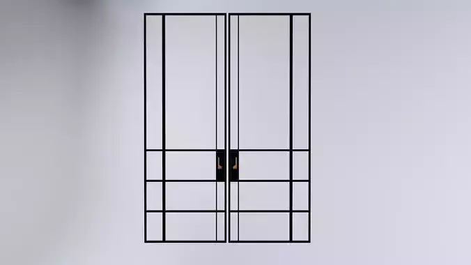 Interior Glass Door Model 002