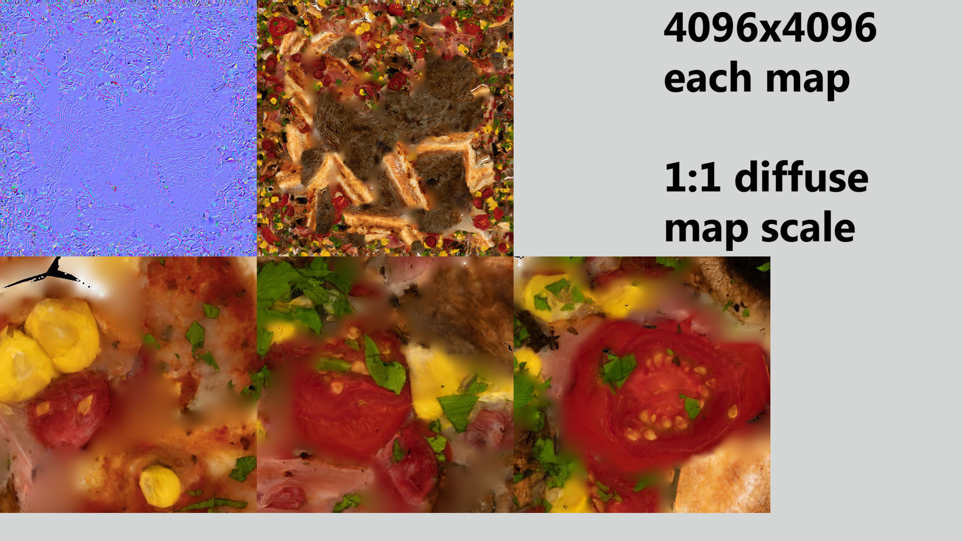 Pizza with salamy corn tomatoes mushrooms and sausage  3D model_7