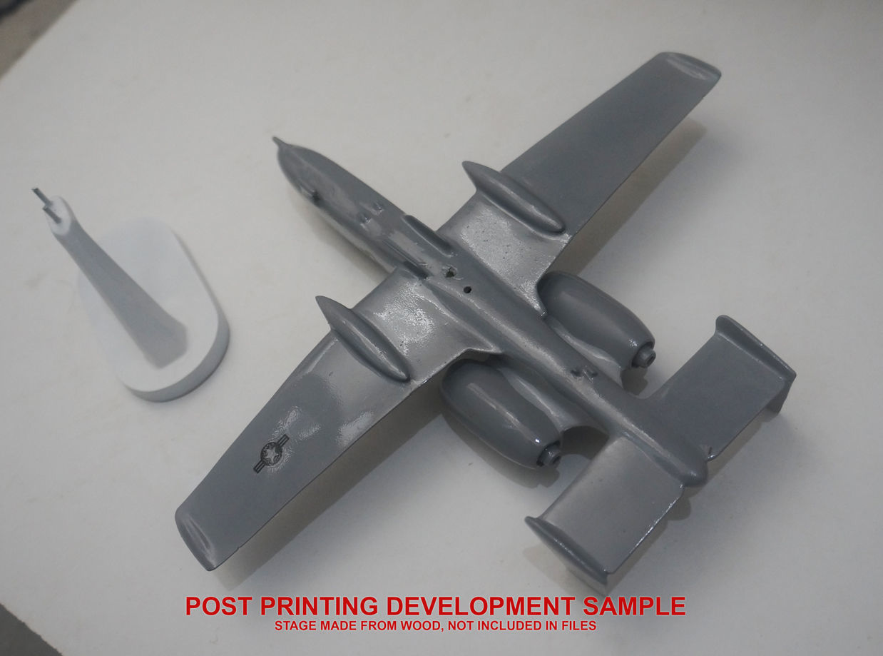 A10-A THUNDERBOLT-II Scale 1-72 Ready to Print STL FILES 3D print model_9