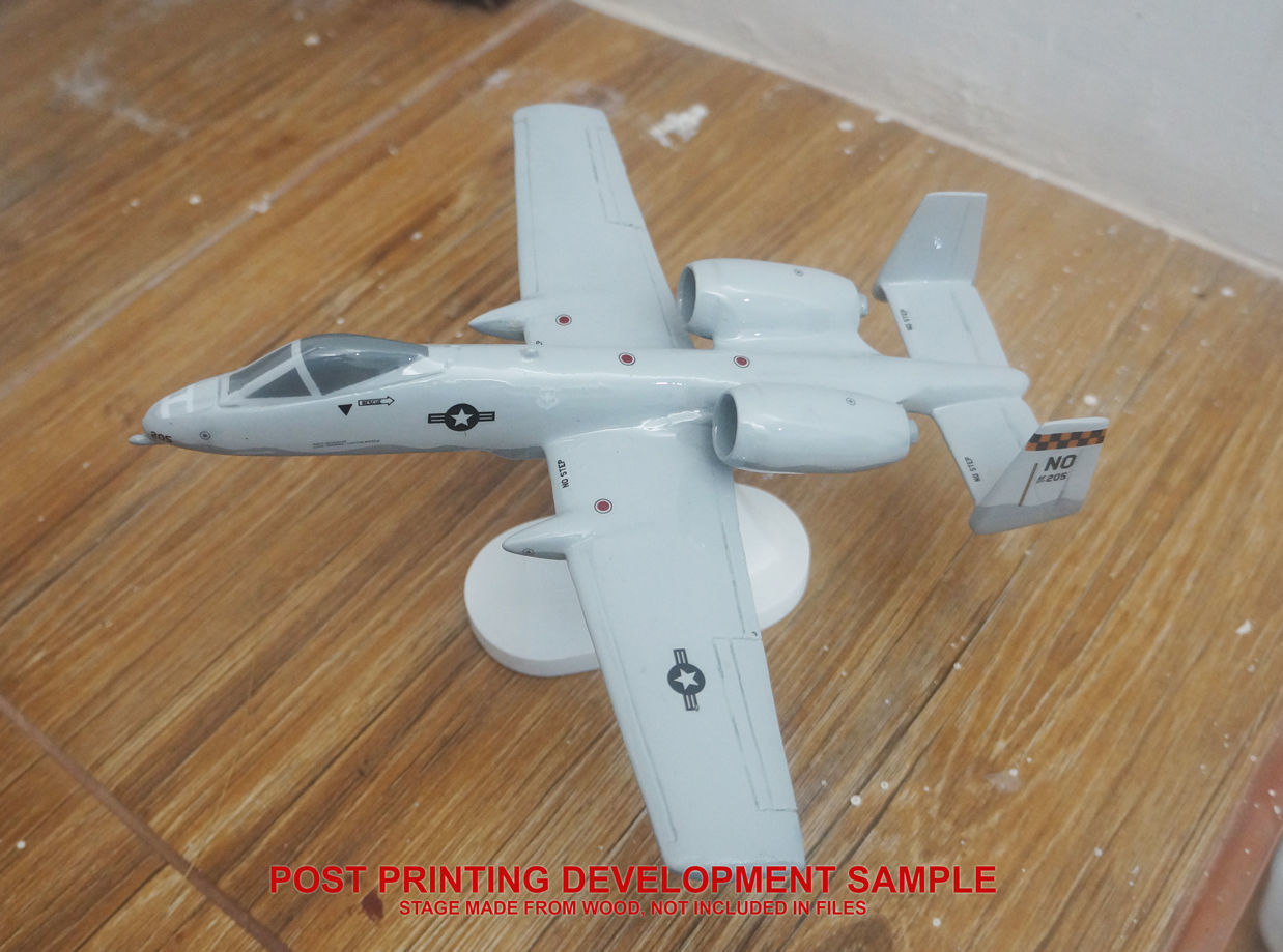 A10-A THUNDERBOLT-II Scale 1-72 Ready to Print STL FILES 3D print model_11